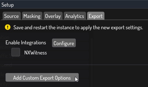 Add export option