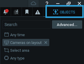 Objects Tab