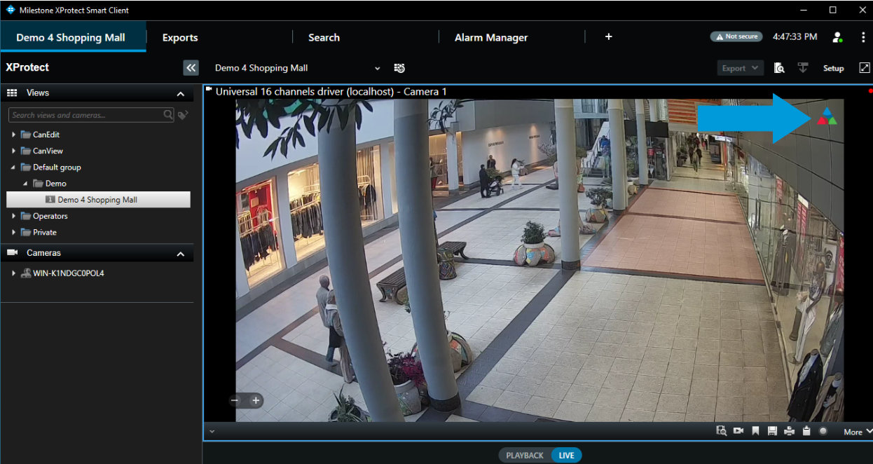 Open Analytics Settings